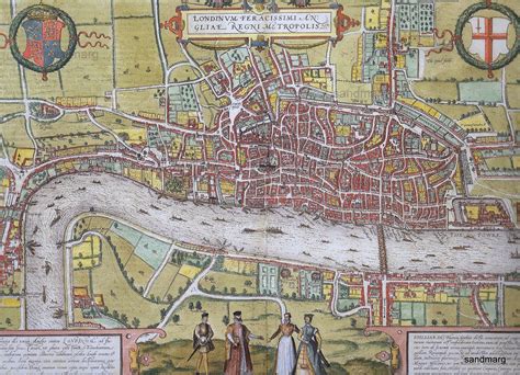 tudor area|tudor map of london 1520.